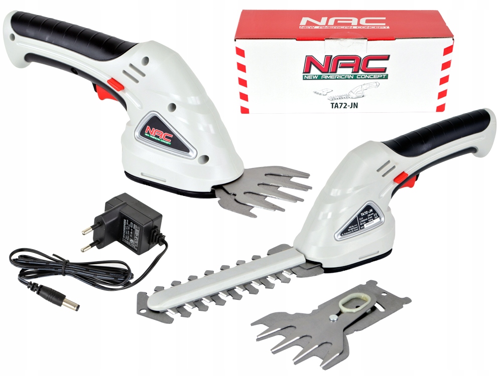 NAC akumulátorové elektrické nožnice 15 cm 7,2 V
